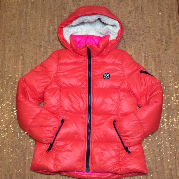 American Eagle Outfitters Other - American Eagle Girls Puffer Jacket Coral Size M